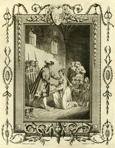 Lady Elizabeth Grey demandant à Édouard IV de restituer ses terres, 1461, 1783 - Unbekannt