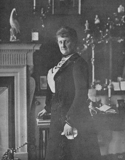 Lady Lansdowne à sa table d