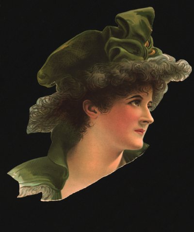 Dame au chapeau vert - Unbekannt