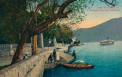 Lago di Como. Entrée à la Villa Carlotta, vers 1888 - Unbekannt