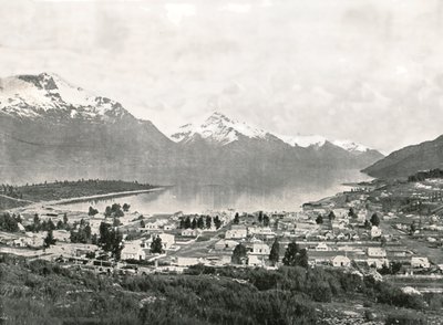 Lac Wakatipu et les montagnes, Queenstown, Nouvelle-Zélande, 1895 - Unbekannt