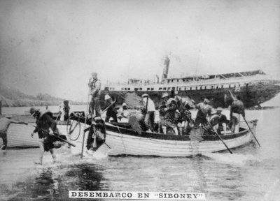 Débarquement à Siboney, 1898 - Unbekannt