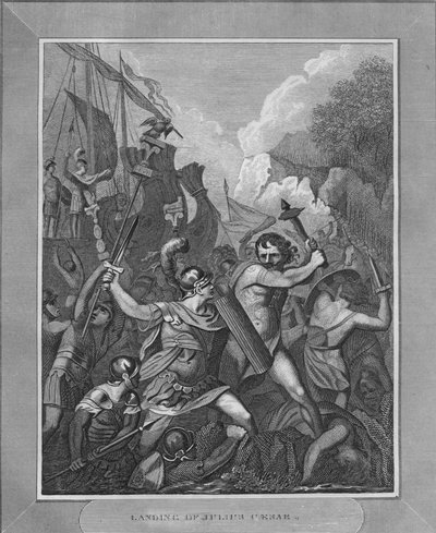 Débarquement de Jules César, 1838 - Unbekannt
