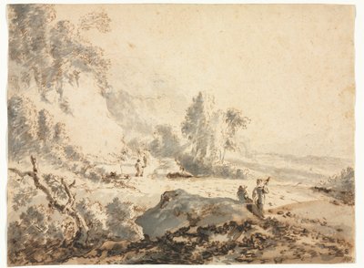 Paysage, 18ème siècle - Unbekannt