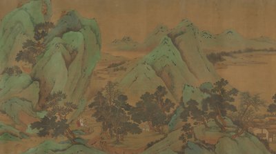Paysage de jardin de domaine - Unbekannt