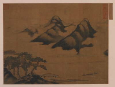 Paysage, dynastie Ming, 1319-1644 - Unbekannt