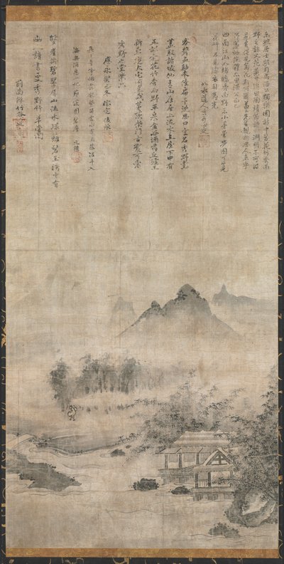 Paysage, vers 1414 - Unbekannt