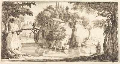 Paysage, en ou après 1635 - Unbekannt