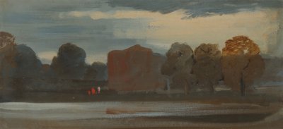 Paysage avec lac, 1828 à 1829 - Unbekannt