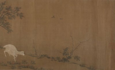 Paysage avec des chèvres - Unbekannt