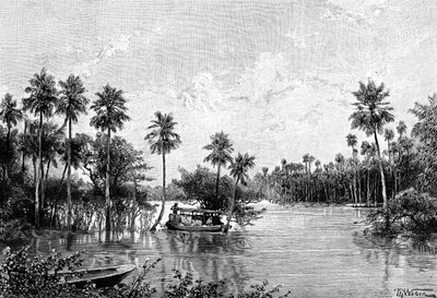 Las Palmes Lagunas, près de l
