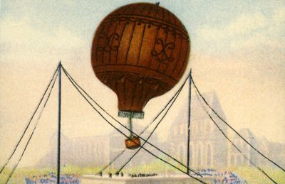 Lancement du ballon des frères Montgolfier, juin 1783, 1932 - Unbekannt