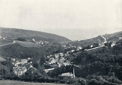 Laxey - Vue générale, 1895 - Unbekannt