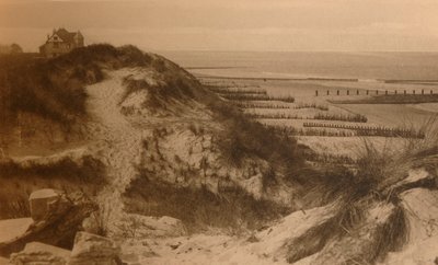 Les dunes et la plage, vers 1900 - Unbekannt