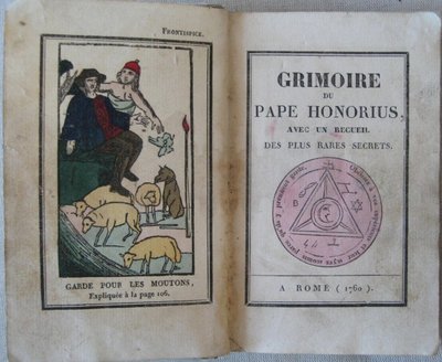 Le Grimoire du Pape Honorius, 1760 - Unbekannt