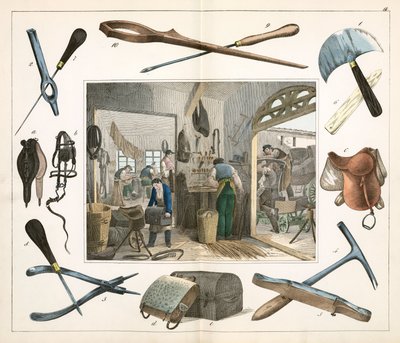 Industrie du cuir, de la peau et de la fourrure Le sellier - Unbekannt