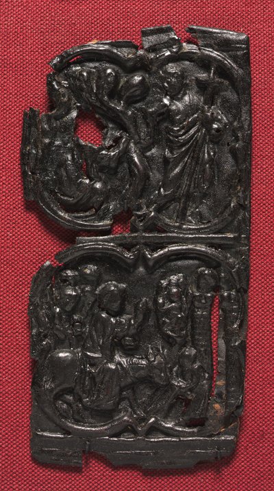 Panneau de cuir, vers 1350-1400 - Unbekannt