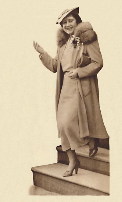 Départ du n°3 Belgrave Square, pour le baptême de la princesse Alexandra, 9 février 1937 - Unbekannt