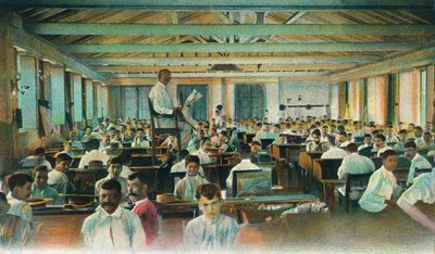 Lecteur lisant aux rouleurs de cigares, Fabrique de cigares, La Havane, Cuba, années 1910 - Unbekannt