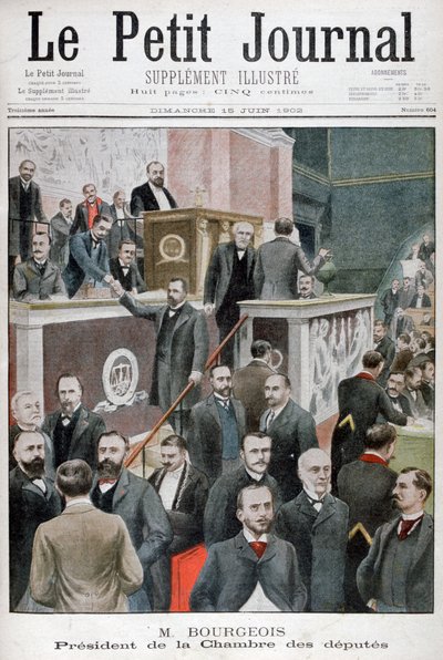 Léon Bourgeois, président de la Chambre des députés, 1902 - Unbekannt