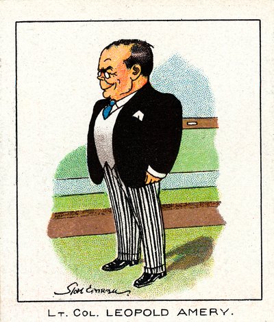 Leopold Charles Maurice Stennett Amery, homme politique conservateur anglais - Unbekannt