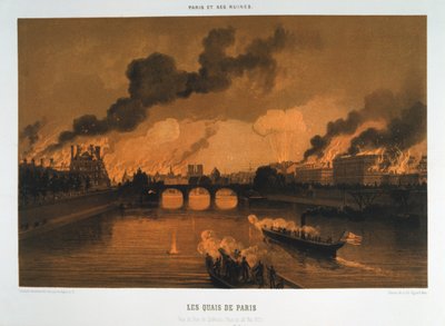 Les Quais de Paris, 24 mai 1871 - Unbekannt