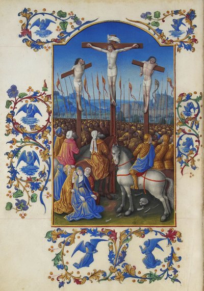 Les Très Riches Heures du duc de Berry, Folio 152v - La Crucifixion - Unbekannt