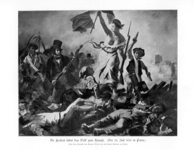 La Liberté guidant le peuple, 28 juillet 1830, 1900 - Unbekannt