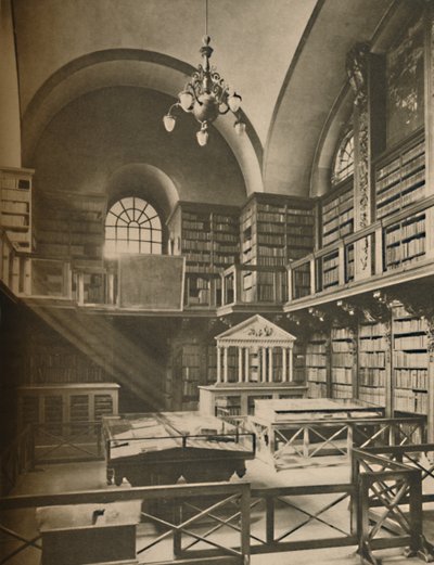 Bibliothèque de la cathédrale Saint-Paul dans le transept ouest, vers 1935 - Unbekannt