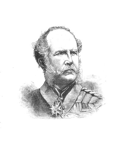 Lieut.-Général Sir John Adye, Chef d