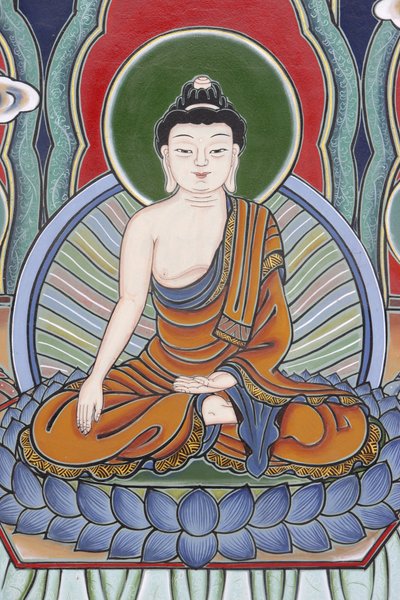 Vie du Bouddha Posture de méditation - Unbekannt