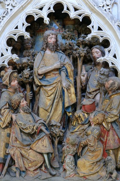 Vie de Saint Jean-Baptiste : "Saint Jean-Baptiste montrant l
