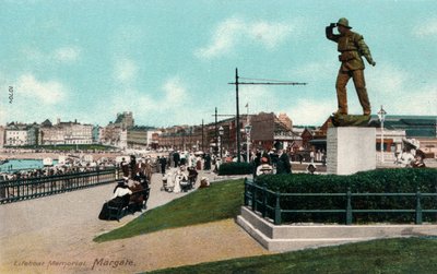 Mémorial du canot de sauvetage, Margate, Kent vers 1905 - Unbekannt