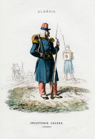 Infanterie légère, armée française en Algérie - Unbekannt