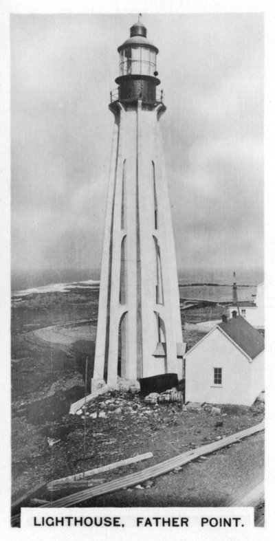 Phare, Pointe-au-Père, Québec, Canada, vers les années 1920 - Unbekannt