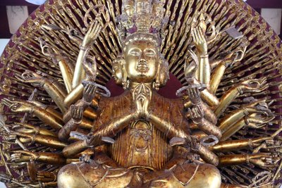 Pagode bouddhiste Linh Ung. Avalokitesvara aux mille bras, le Bodhisattva de la Compassion. Statue. Danang, Vietnam - Unbekannt