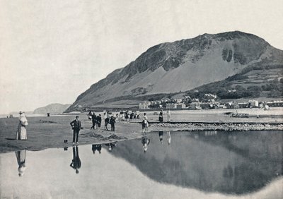 Llanfairechan - Le village et la montagne Penmaenmawr, 1895 - Unbekannt