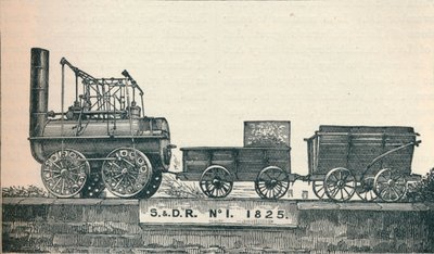 Locomotion no 1, construite pour le chemin de fer Stockton & Darlington, 1825 - Unbekannt