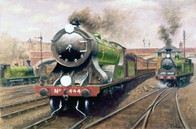 Locomotive no 444, London & South Western Railway Express - Unbekannt