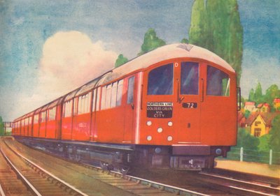 Le Nouveau Train Souterrain Aérodynamique de Londres, Ligne Nord, 1940 - Unbekannt