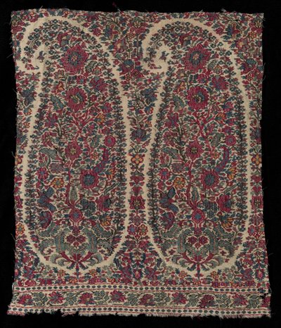 Fragment de long châle, 1820-1825 - Unbekannt