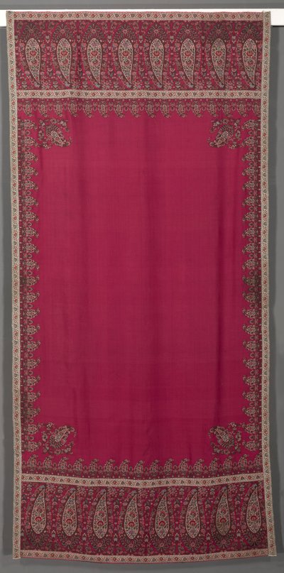 Long châle, vers 1825 - Unbekannt