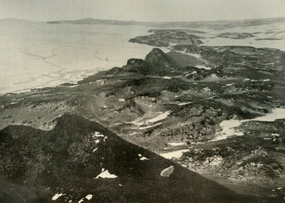 Regard vers le nord vers le cap Royds, vers 1908, 1909 - Unbekannt