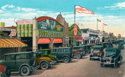 Regard vers le Nord sur Main Street, vers 1939 - Unbekannt