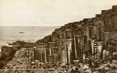 Salon de Lord Antrim, Chaussée des Géants, fin du XIXe-début du XXe siècle - Unbekannt
