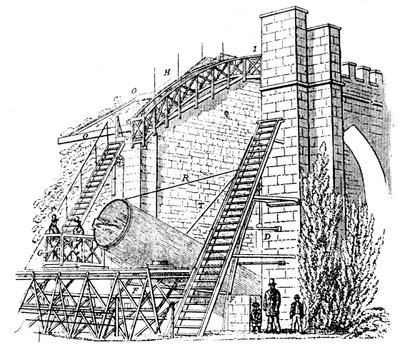 Télescope réflecteur de 72 pouces de Lord Rosse, 1849 - Unbekannt