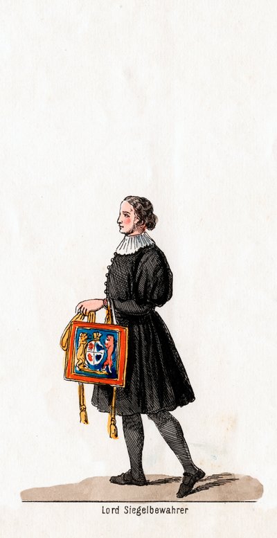Lord Seal keeper, costume pour la pièce de Shakespeare, Henry VIII - Unbekannt