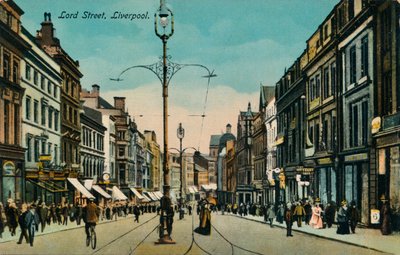 Lord Street, Liverpool, vers 1910 - Unbekannt