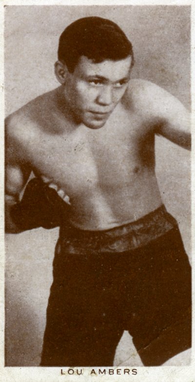 Lou Ambers, boxeur américain, 1938 - Unbekannt