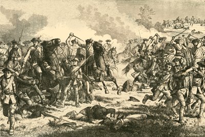 Charge de cavalerie de Loudon à Kunersdorf, 1759, 1890 - Unbekannt